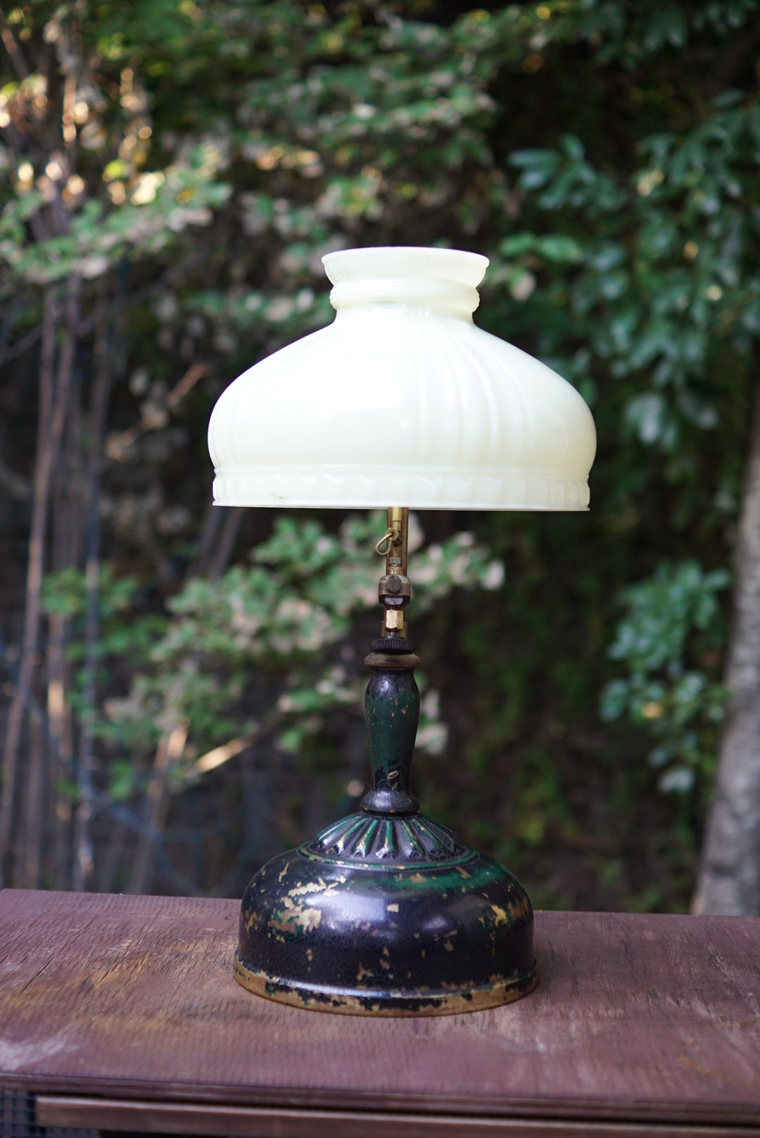 1920's COLEMAN 117 LAMP with 443 Shade