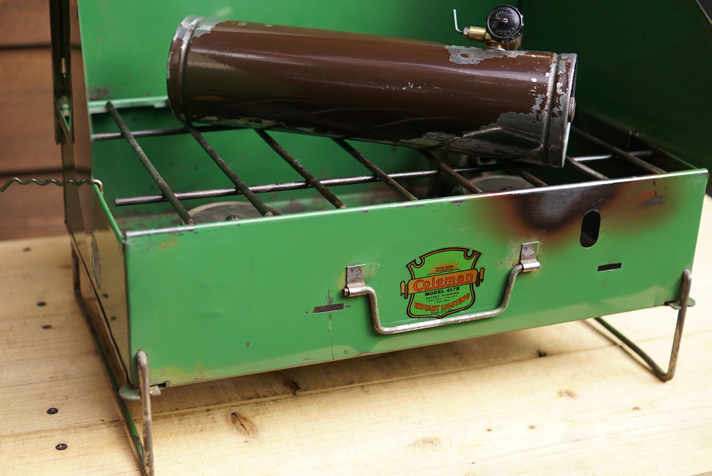 1930-40's COLEMAN 417B TWO BURNER STOVE