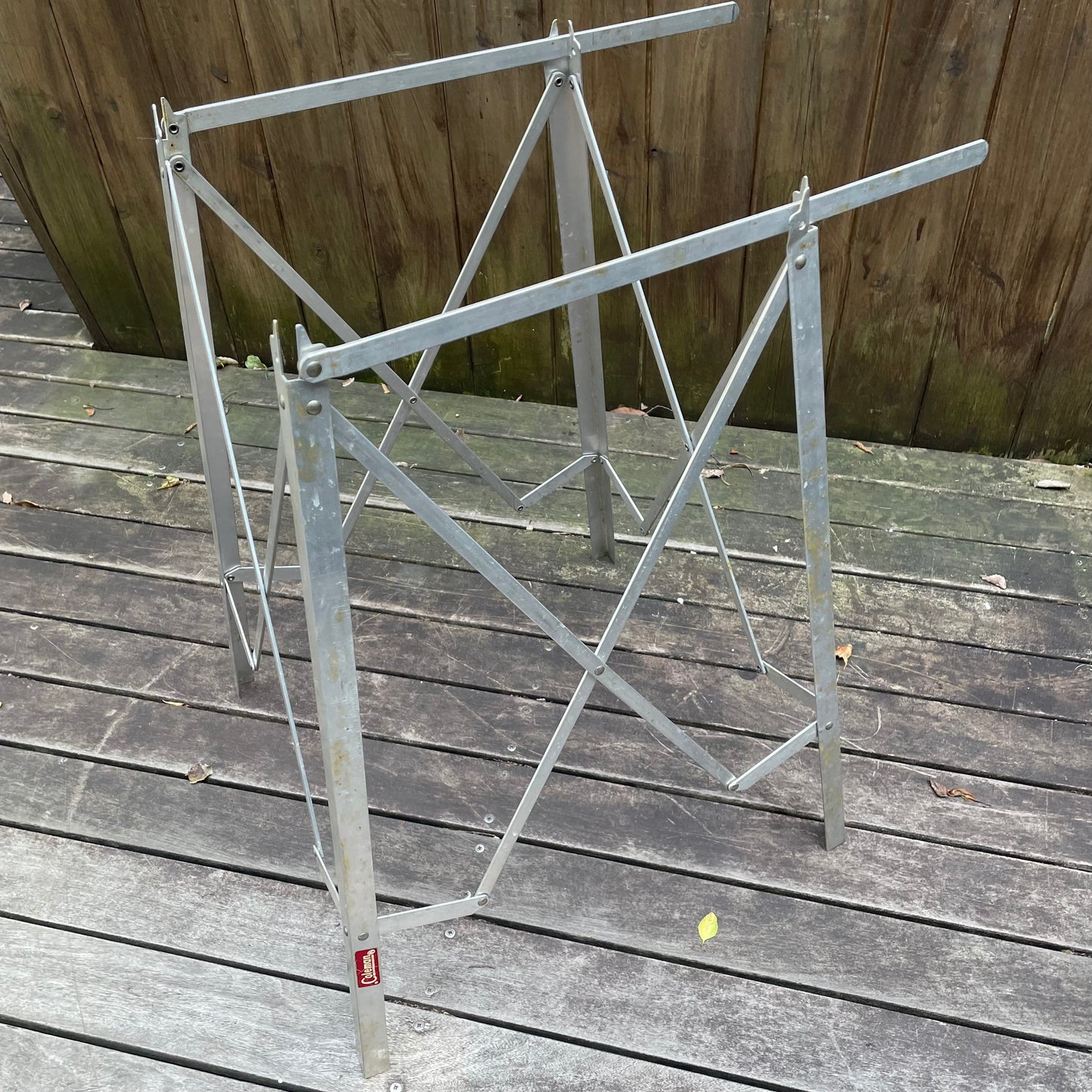 1960-70's COLEMAN FOLDING HI-STAND
