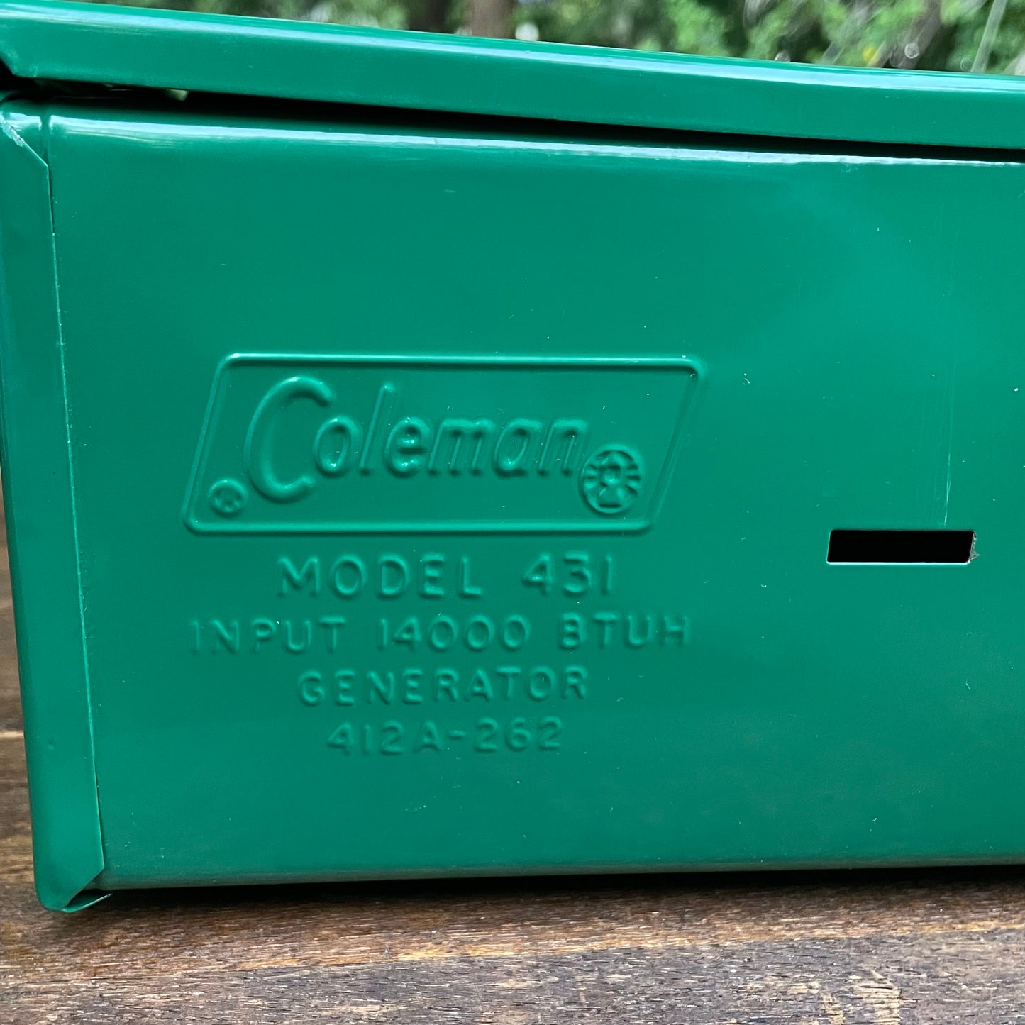 1979/2 COLEMAN 431 "Tourist" Canada                  Two Burner Stove