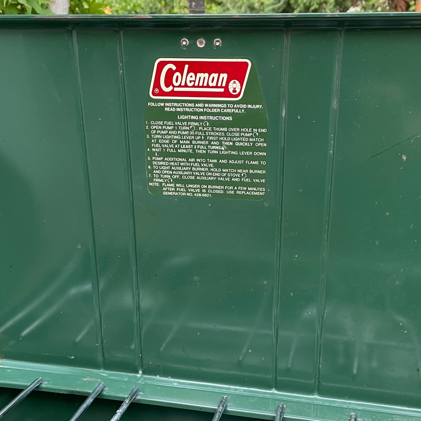 1981/2 COLEMAN 413H    made inUSA