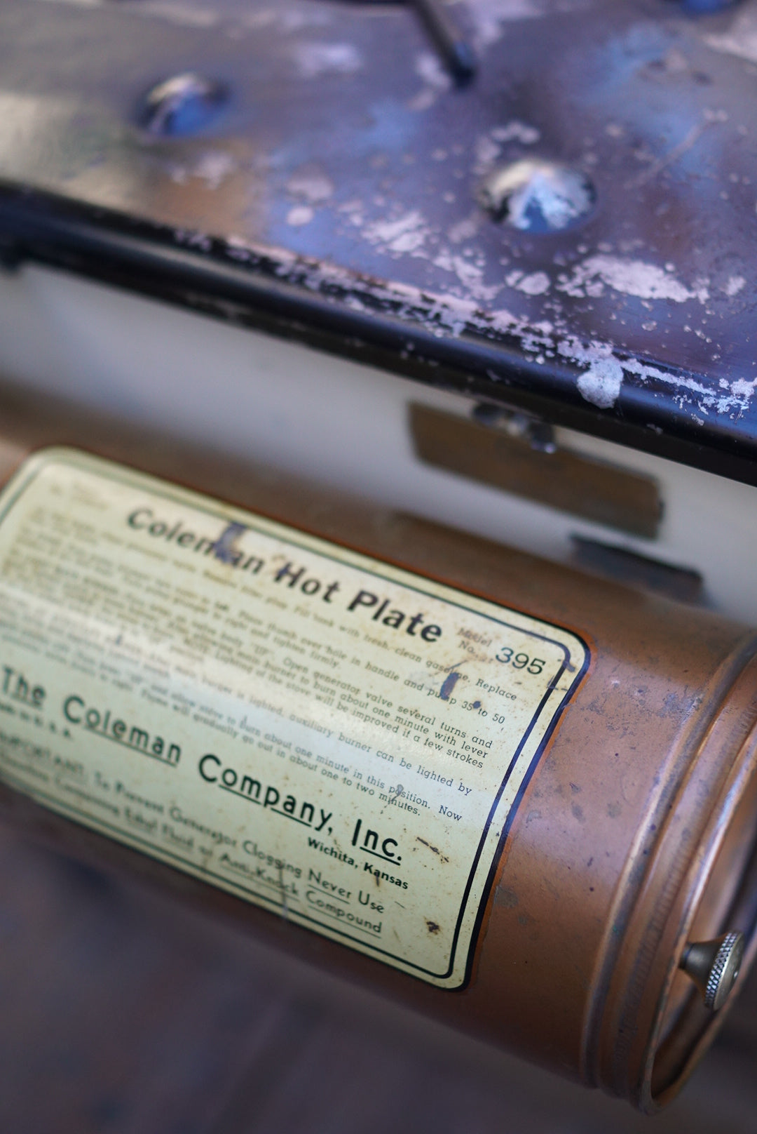 1940's COLEMAN 395          Hot Plate