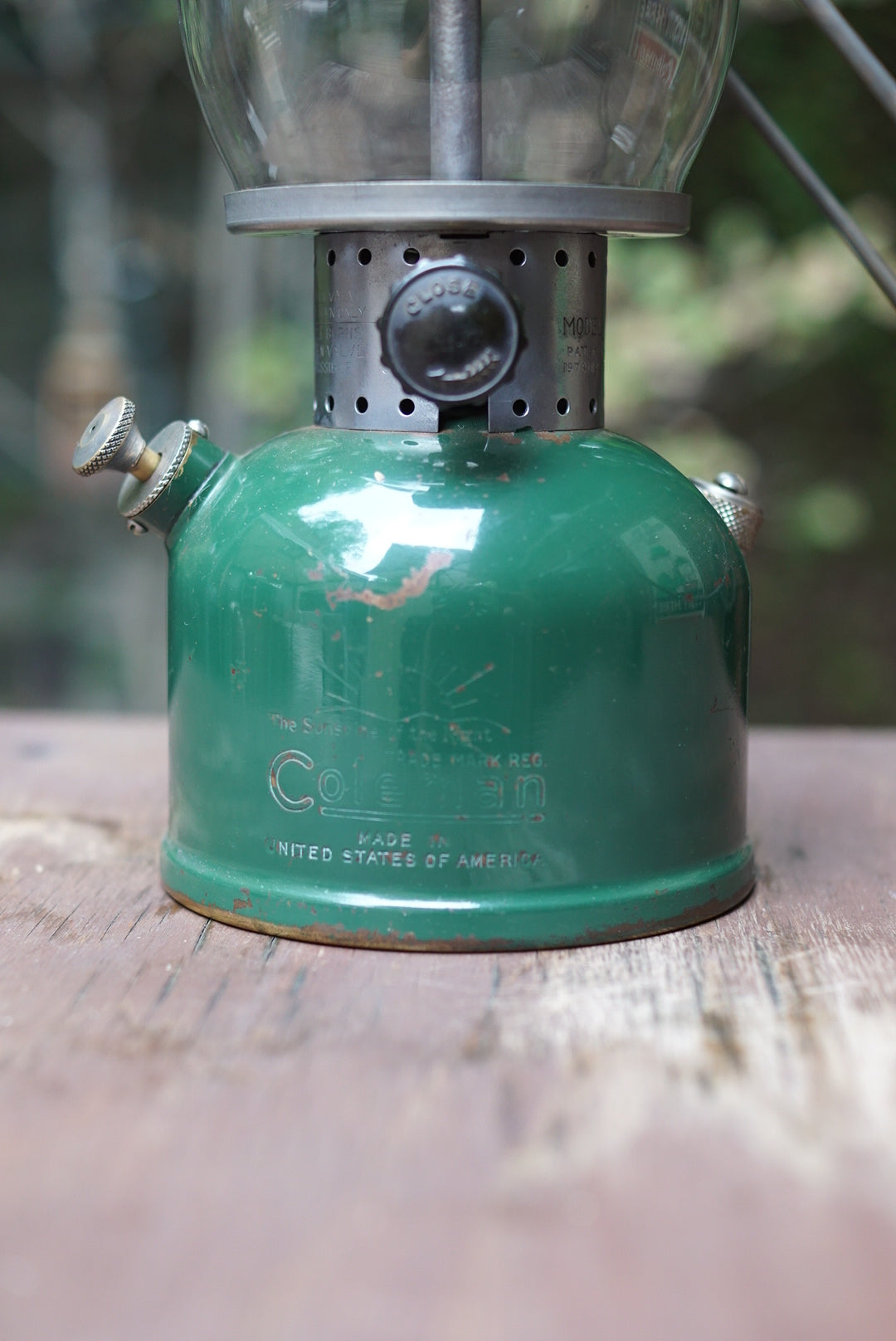 1941/11 COLEMAN 242B Green Painted Tank