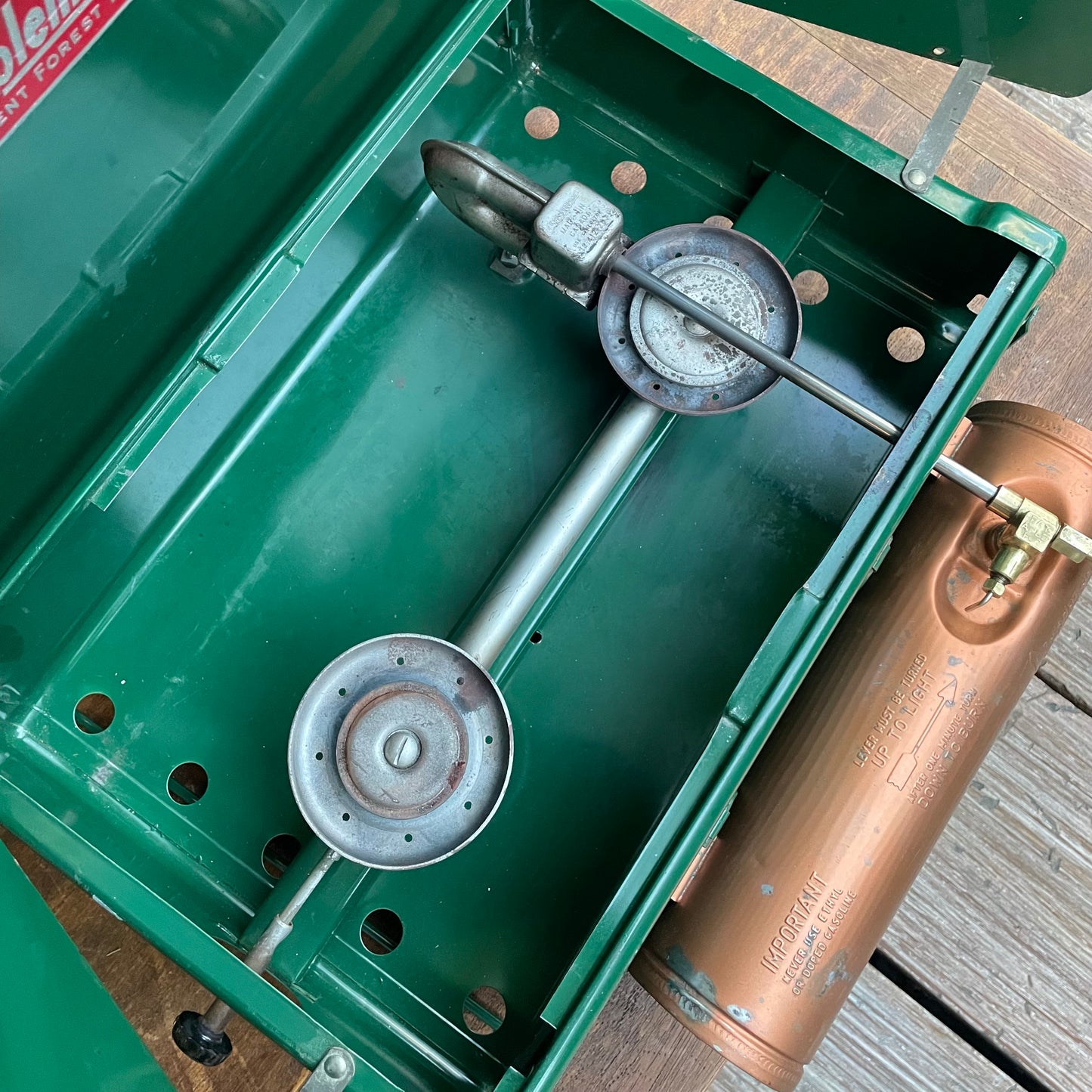 1950's COLEMAN Canada 4M Two Burner Stove