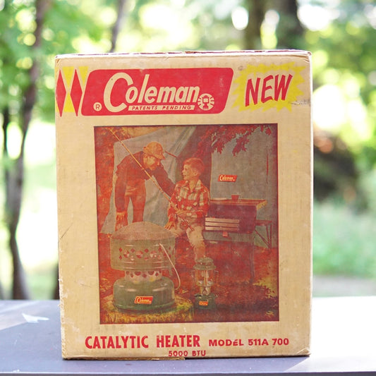 未使用、未開封品！COLEMAN CATALYTIC HEATER 511A-700