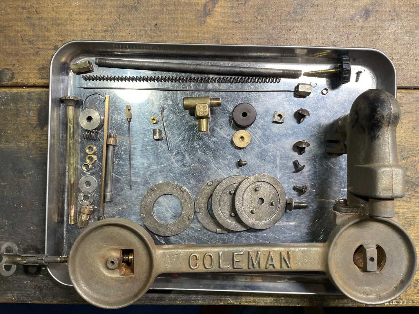 1930-40's COLEMAN 417B TWO BURNER STOVE