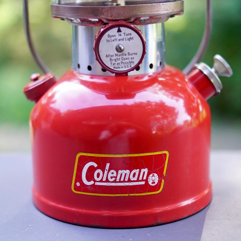 1961/3 COLEMAN200A YellowBorder LanternMarked