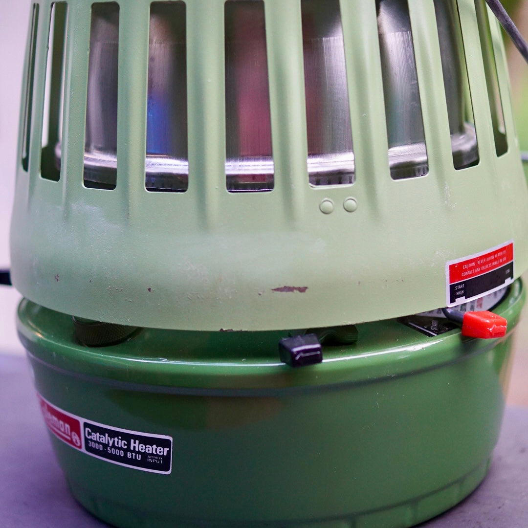 1978/10 COLEMAN CATALYTIC HEATER AVOCADO 513A708