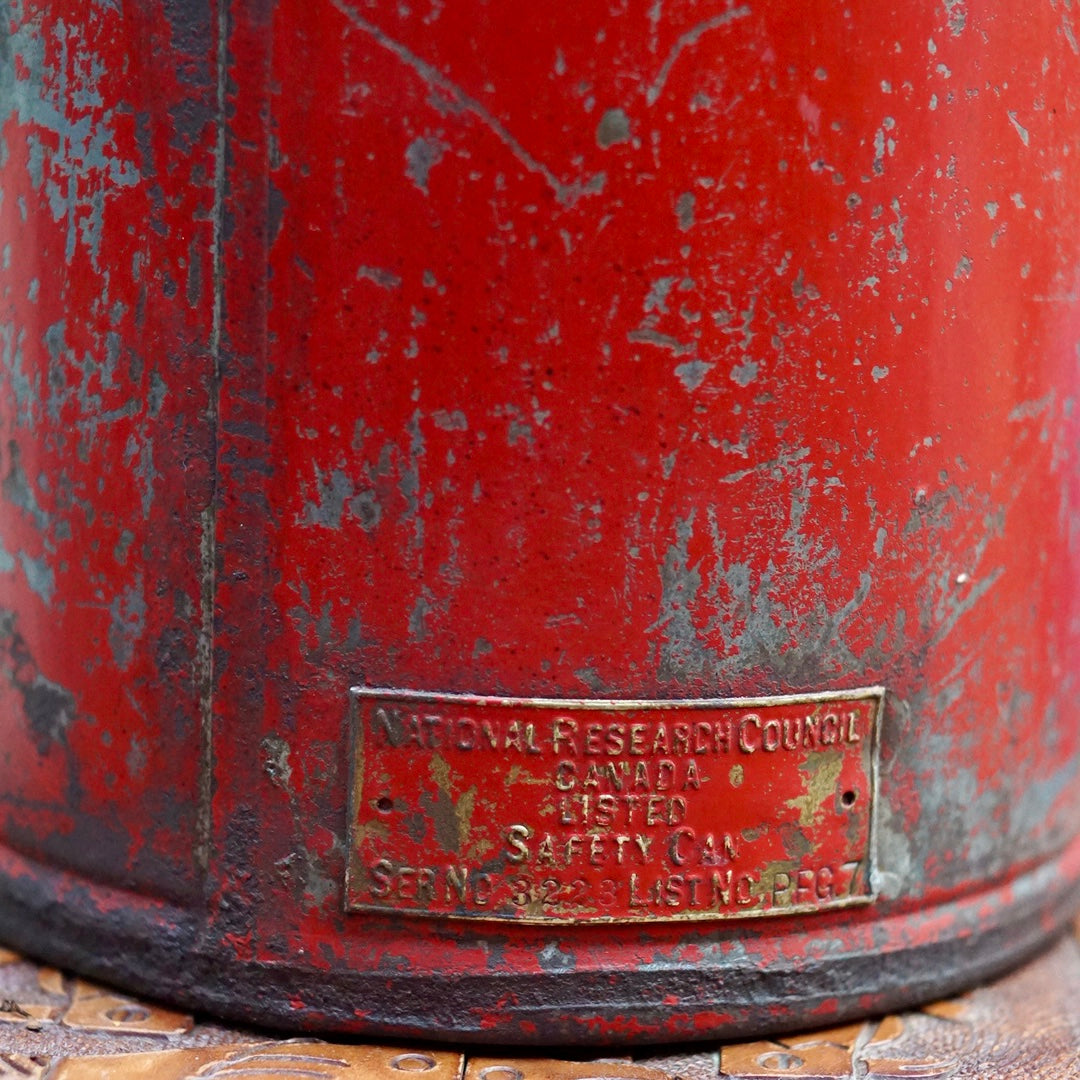 1930's Coleman Canada Safety Fuel Can