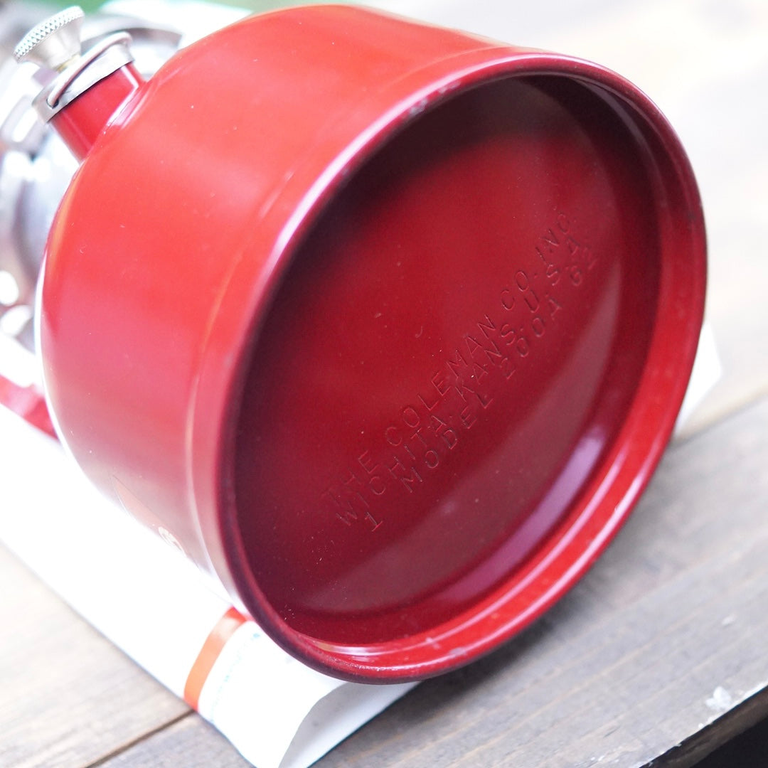 Museum-Quality！             1962 /1Coleman 200A Burgundy