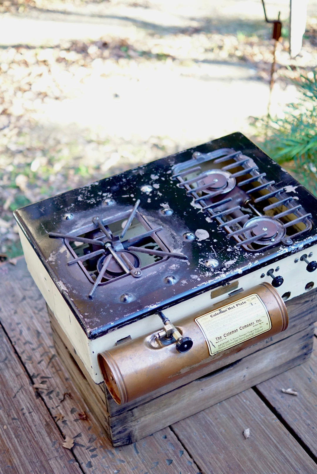 1940's COLEMAN 395          Hot Plate