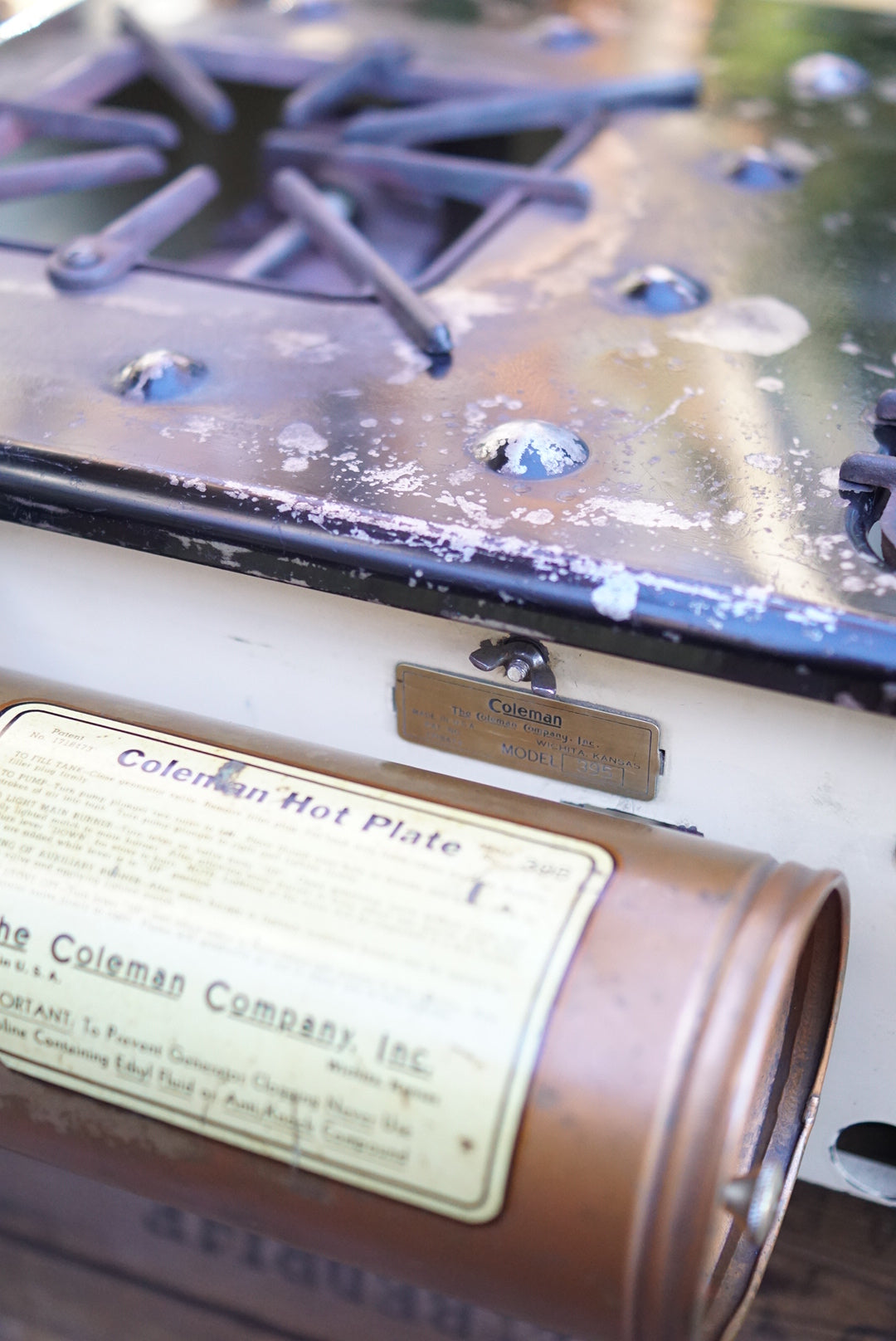 1940's COLEMAN 395          Hot Plate