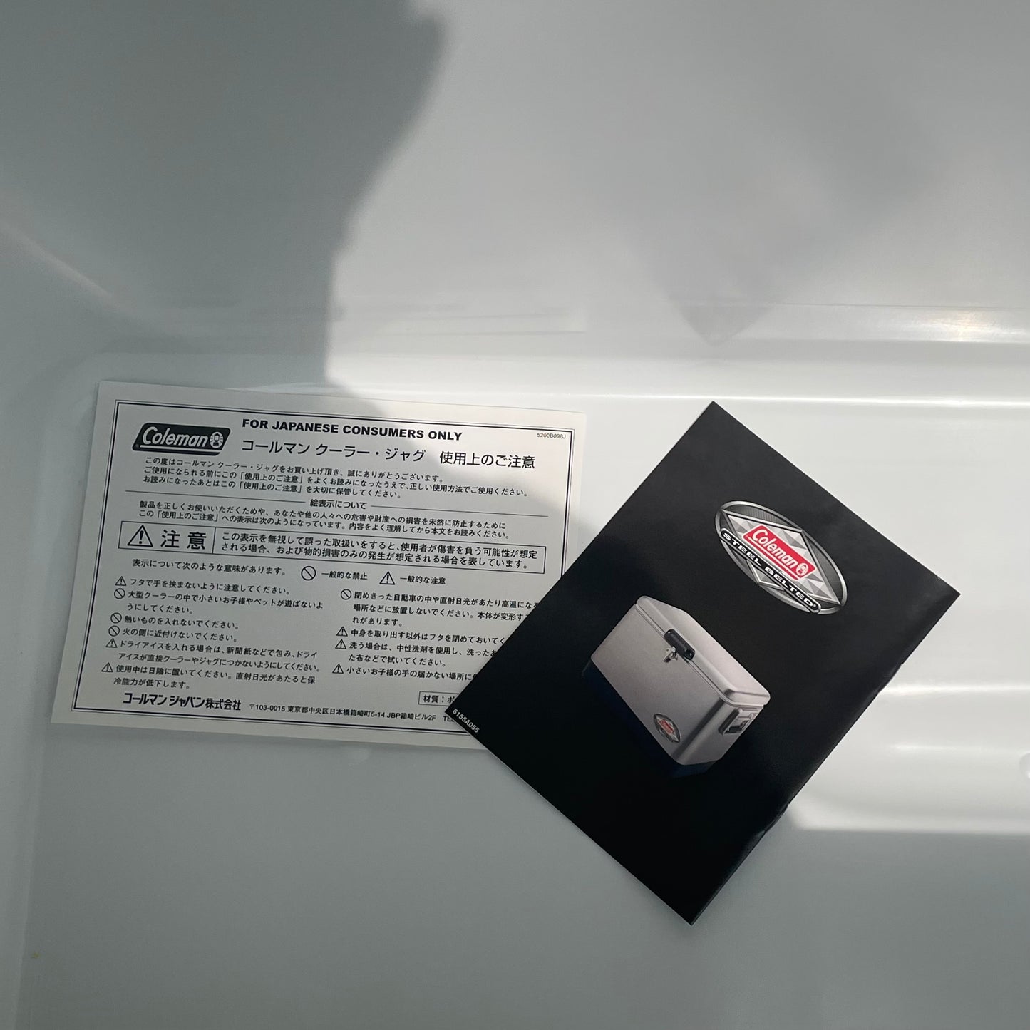 新品未使用品！コールマン クーラーボックス 54QT　スチールベルトクーラー