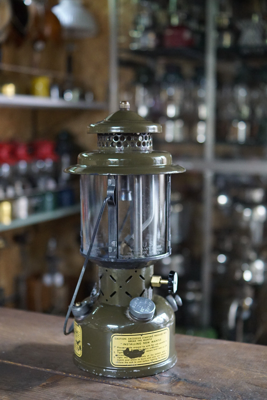 1958's COLEMAN 252A MILITARY LANTERN