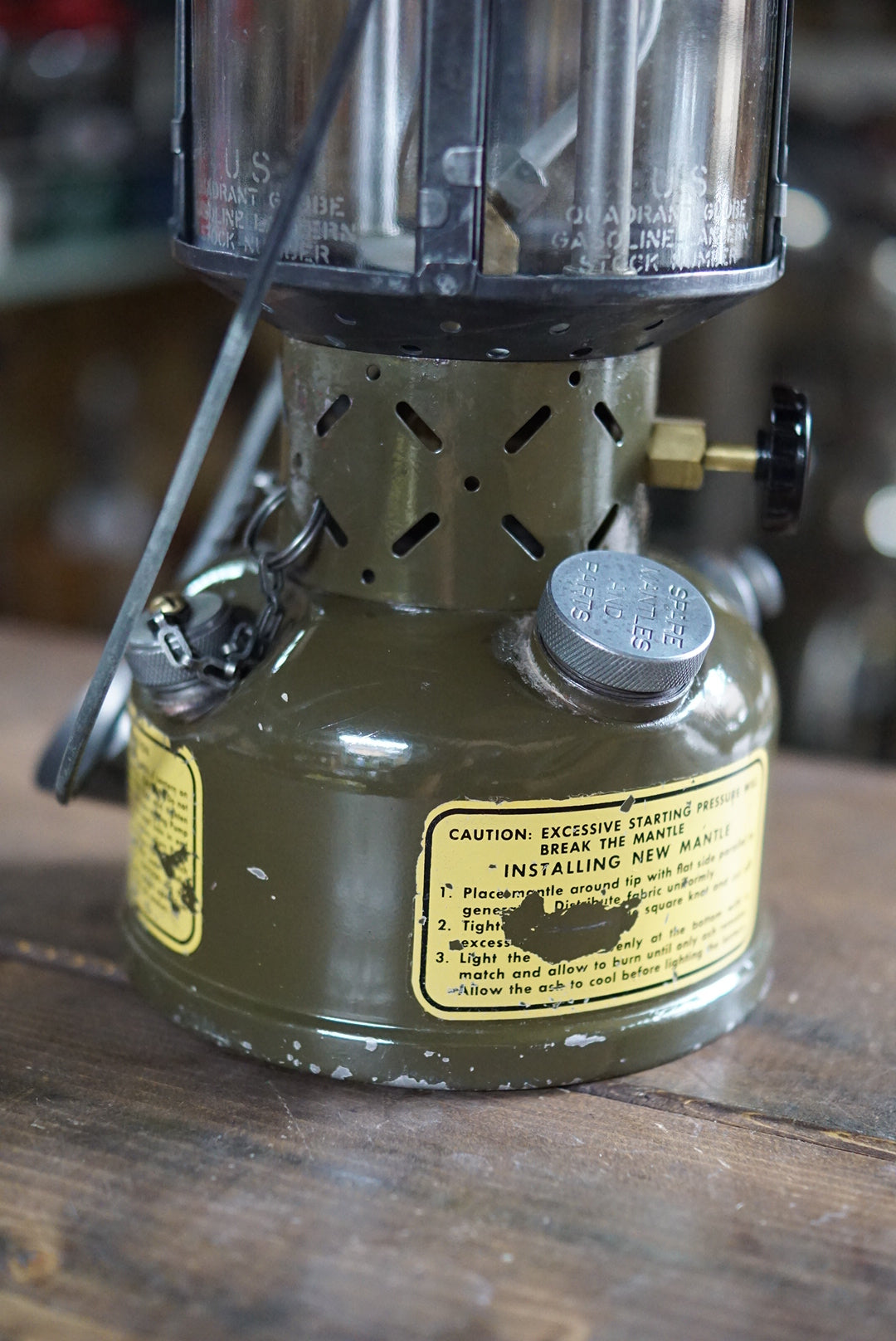 1958's COLEMAN 252A MILITARY LANTERN