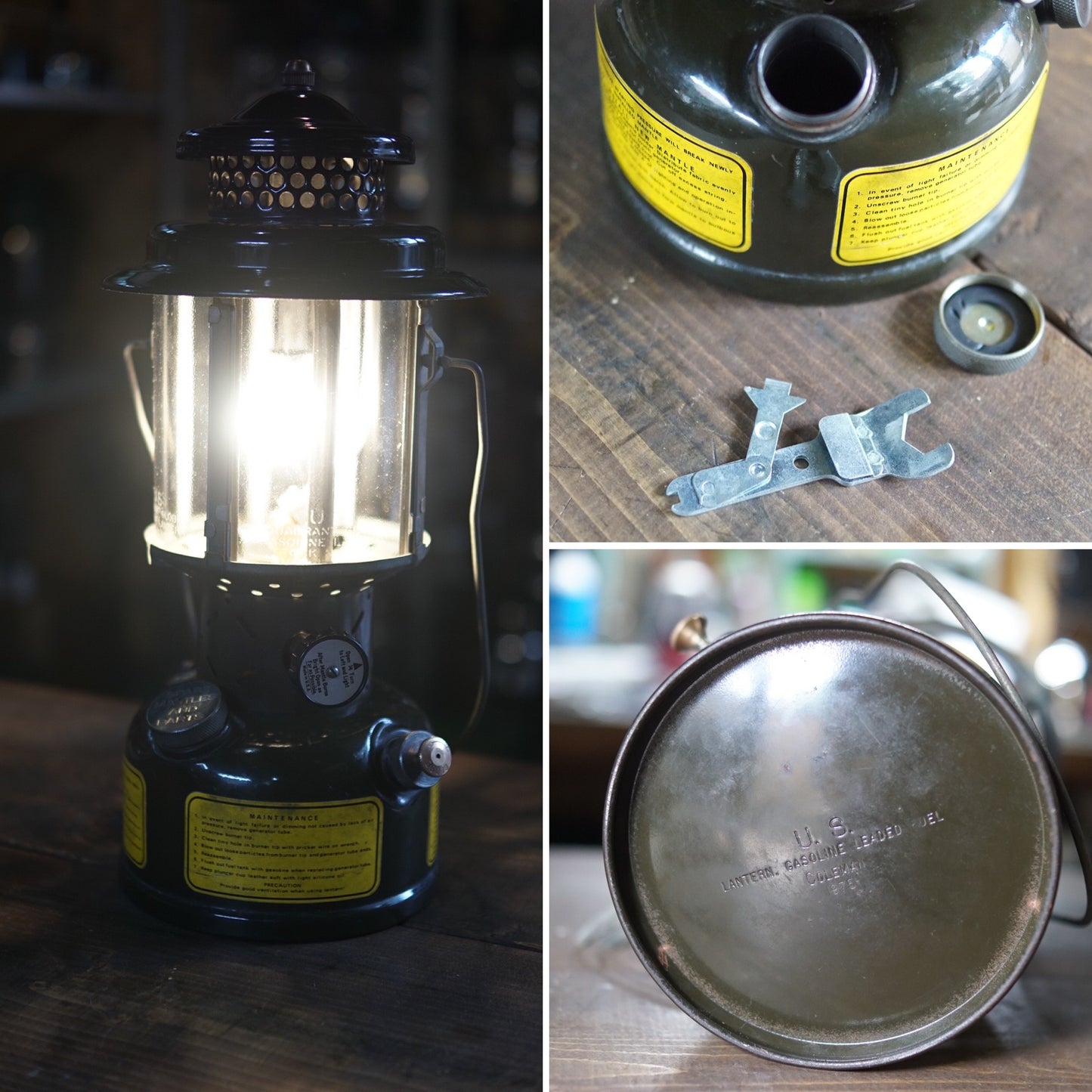 1975's COLEMAN 252A MILITARY LANTERN