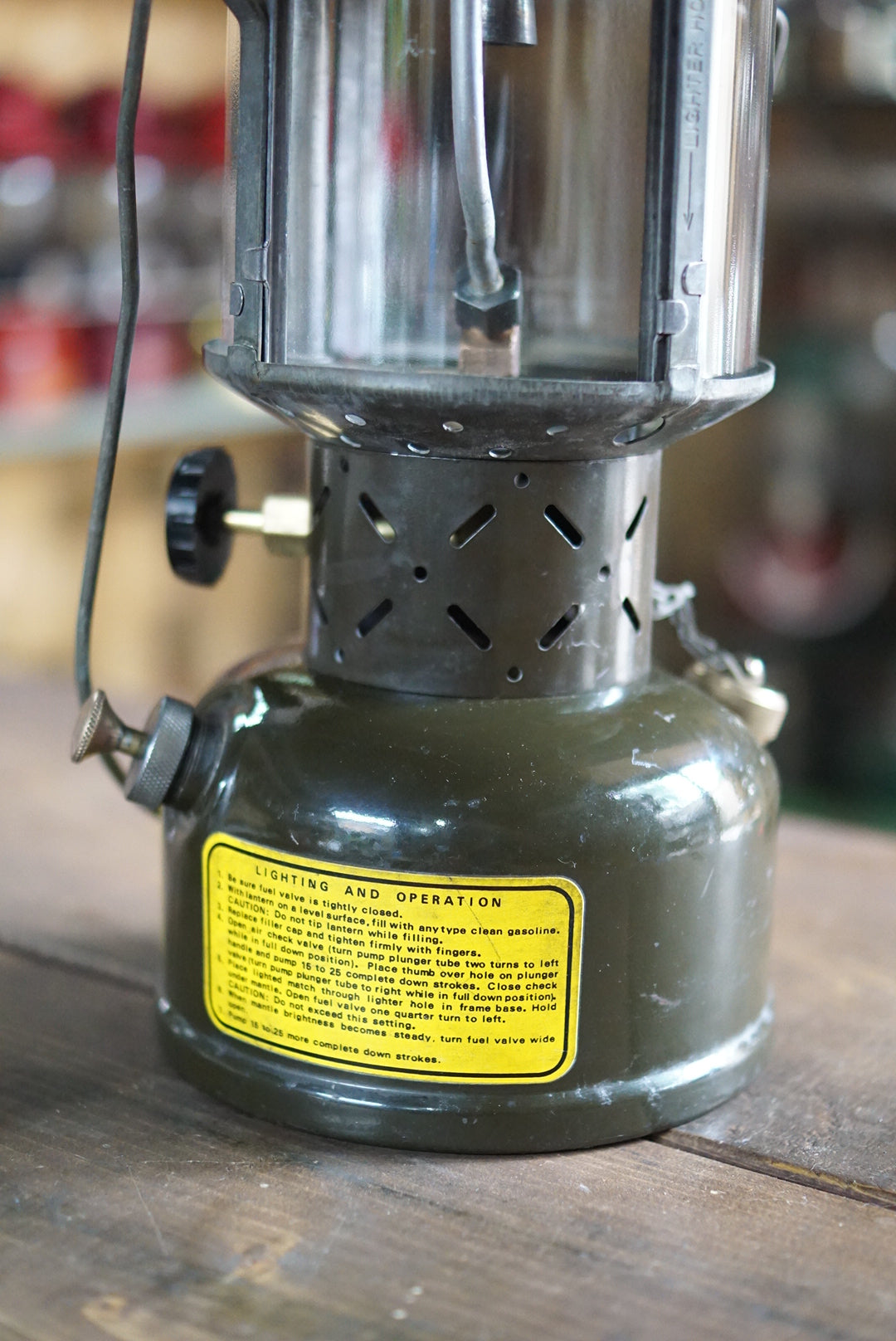 1975's COLEMAN 252A MILITARY LANTERN