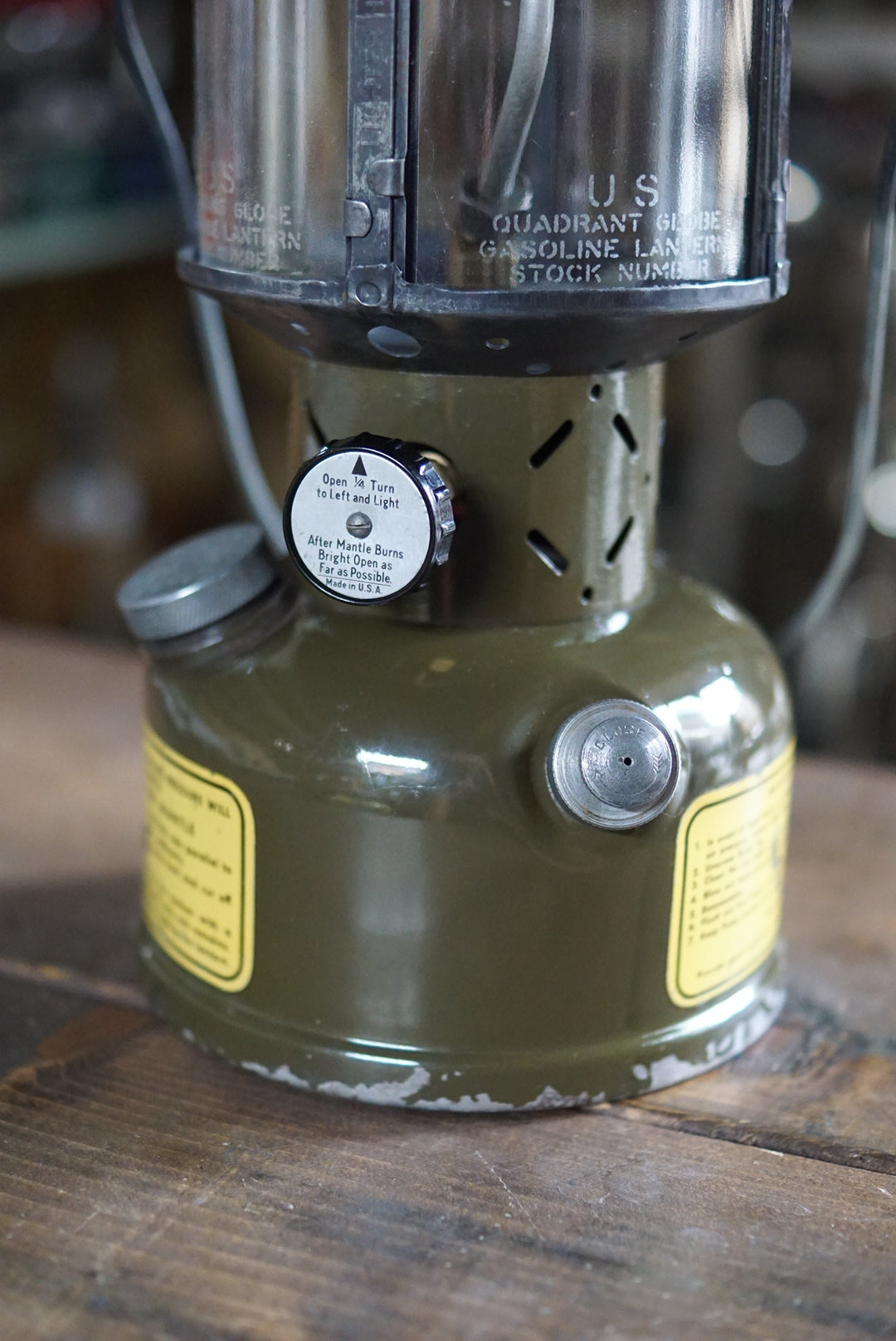 1958's COLEMAN 252A MILITARY LANTERN