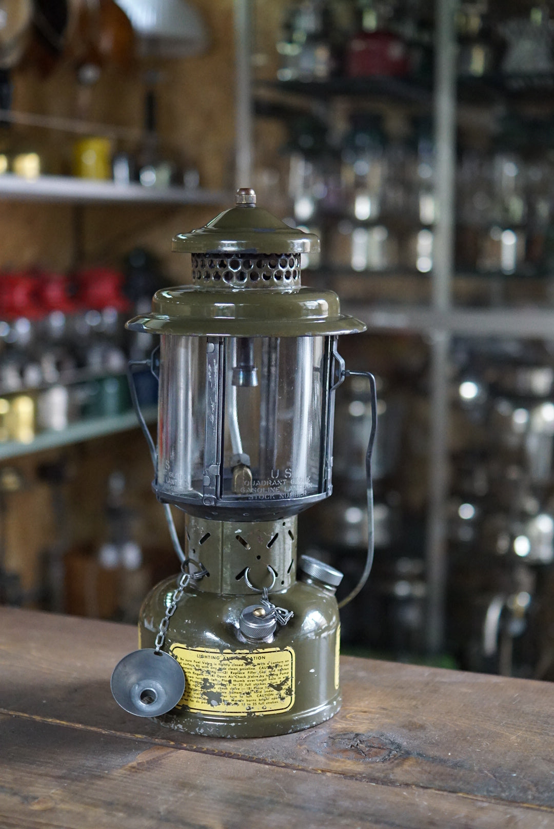 1958's COLEMAN 252A MILITARY LANTERN