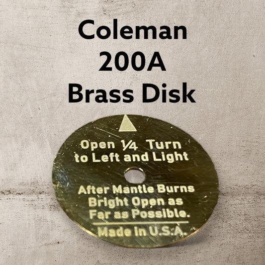 コールマン200A用　真鍮ディレクションディスク(リプロ品)