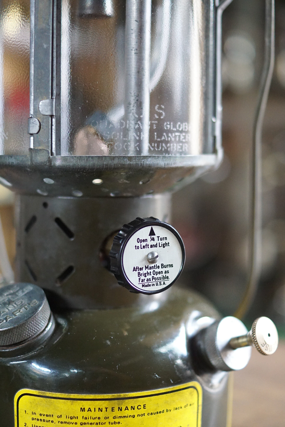 1975's COLEMAN 252A MILITARY LANTERN