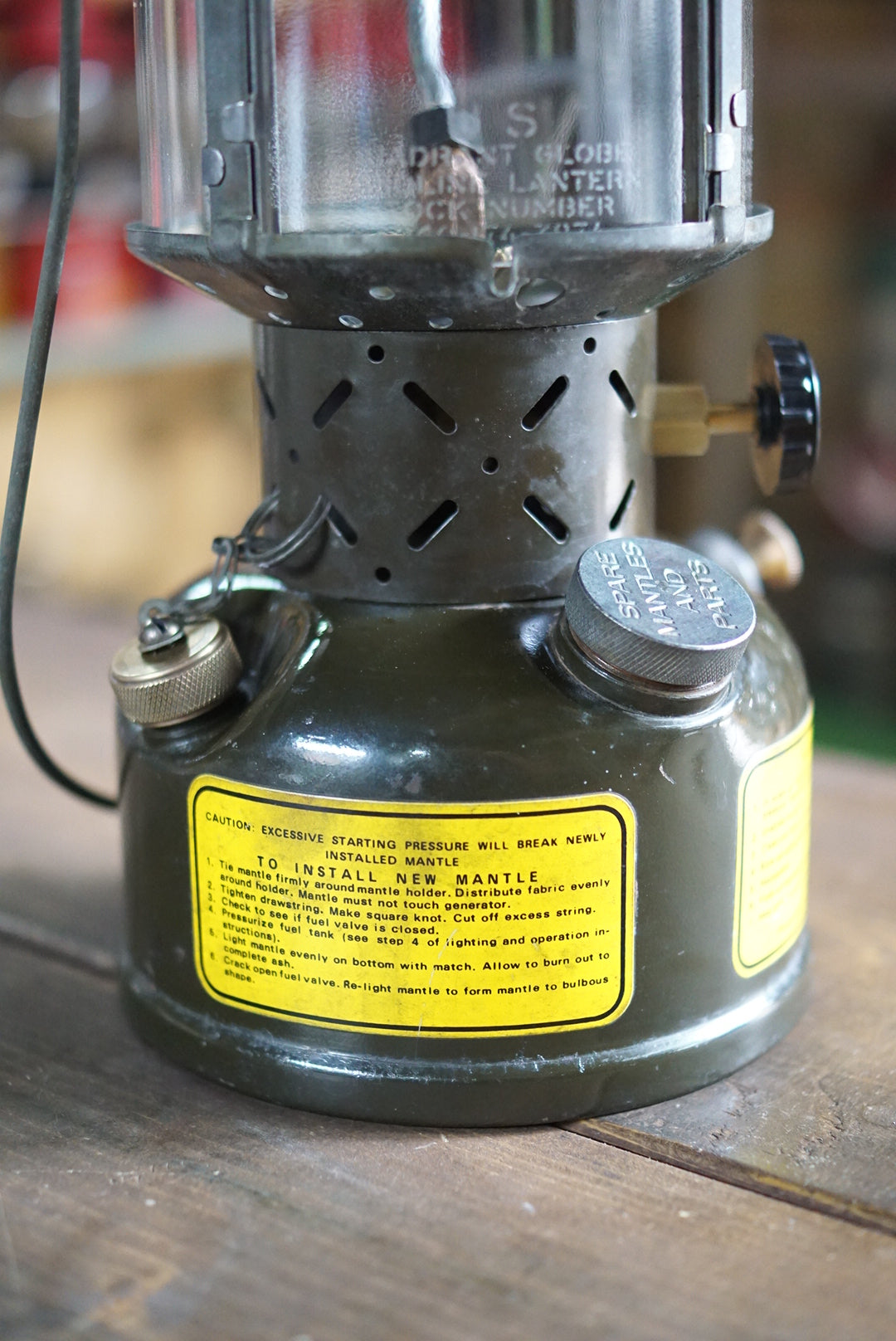 1975's COLEMAN 252A MILITARY LANTERN