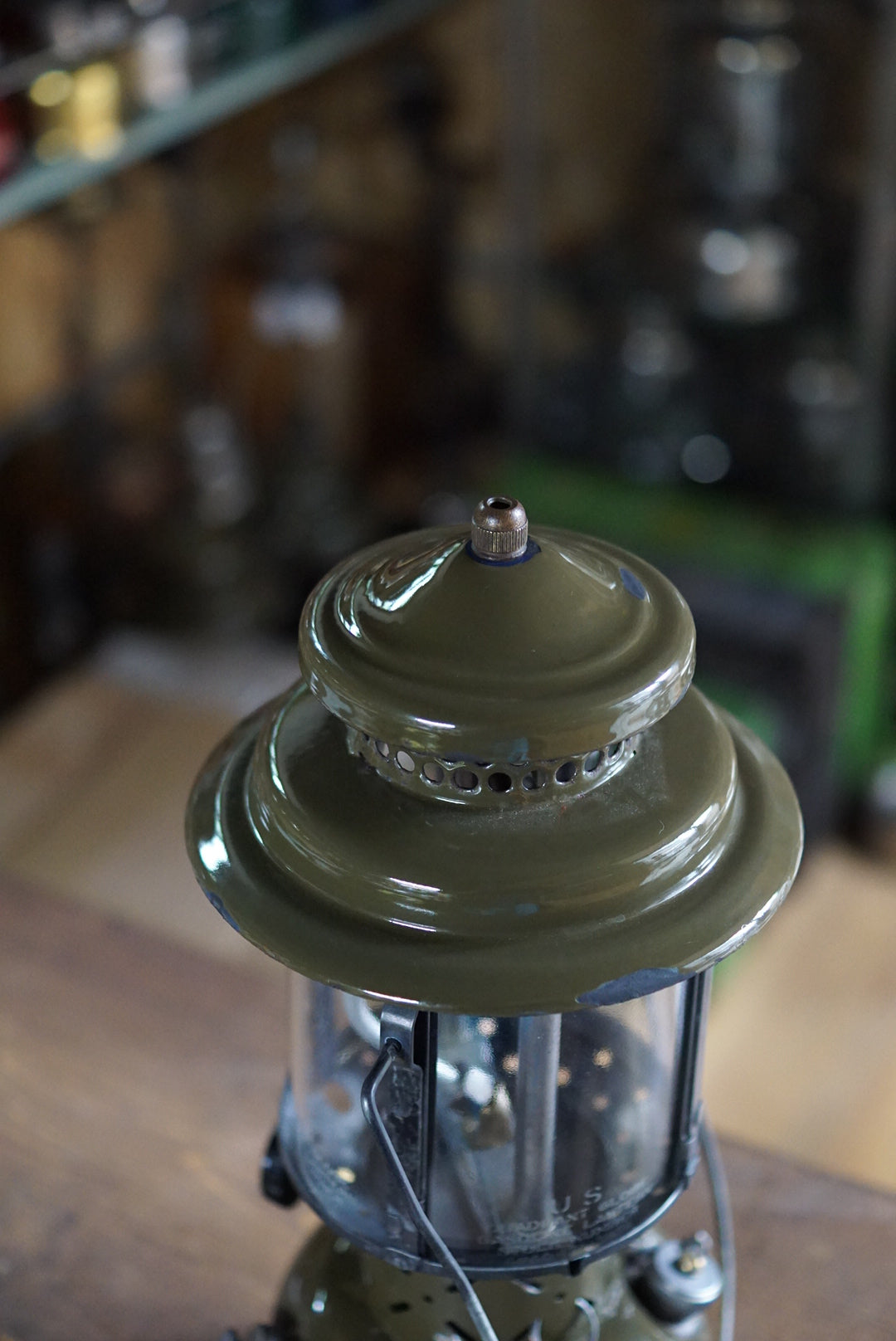 1958's COLEMAN 252A MILITARY LANTERN