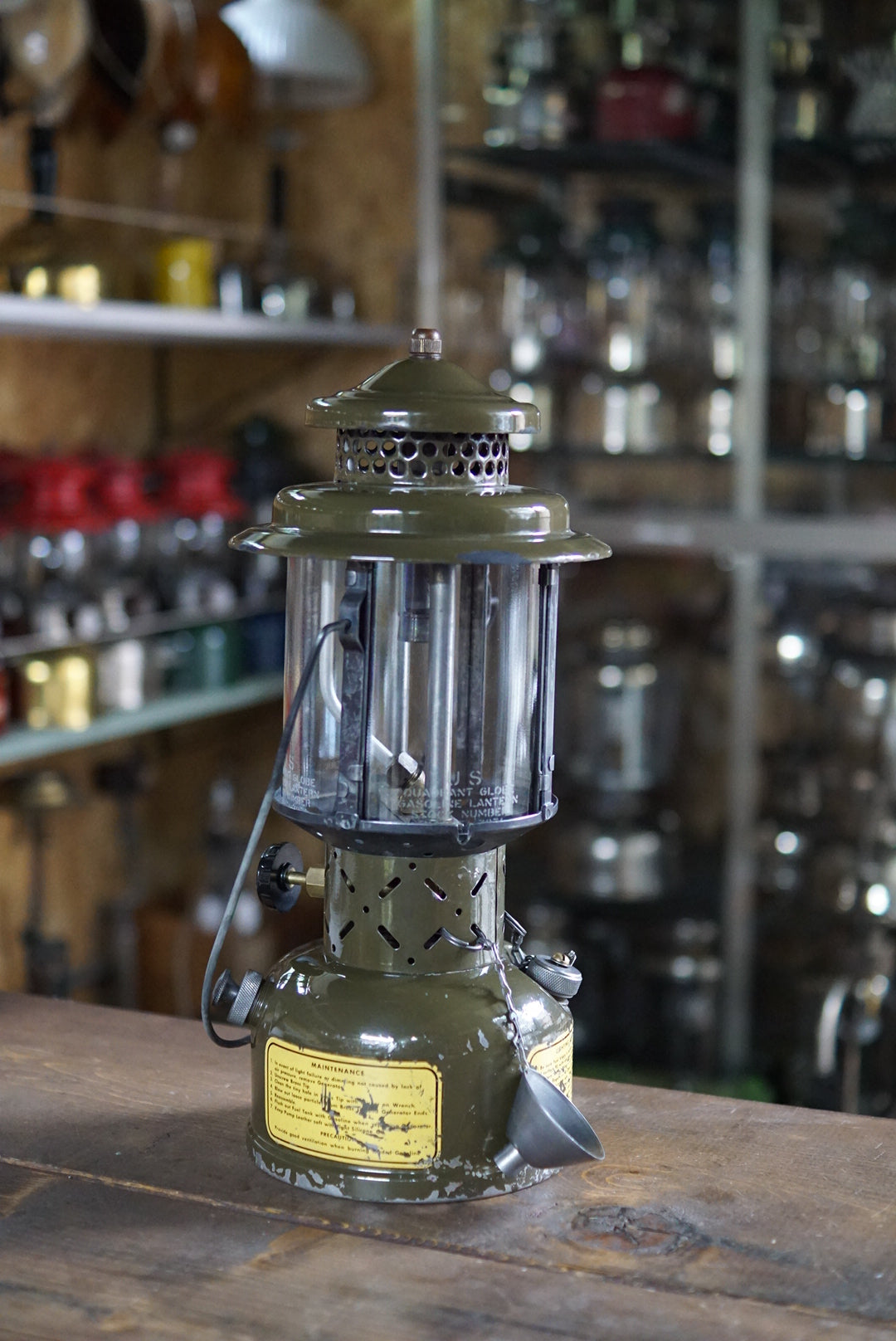 1958's COLEMAN 252A MILITARY LANTERN – Mr.LANTERN