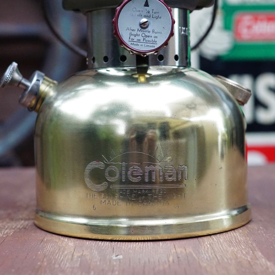 1959/6 COLEMAN 200CANADA  Brass Ver.